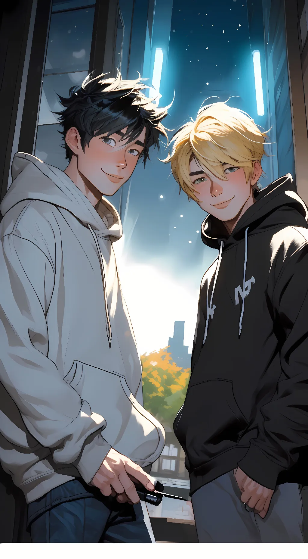 ai character: Sam and Colby background