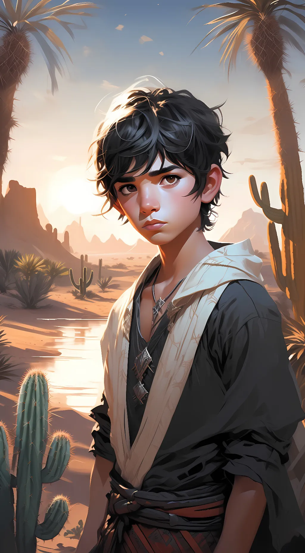 ai character: Jamal background