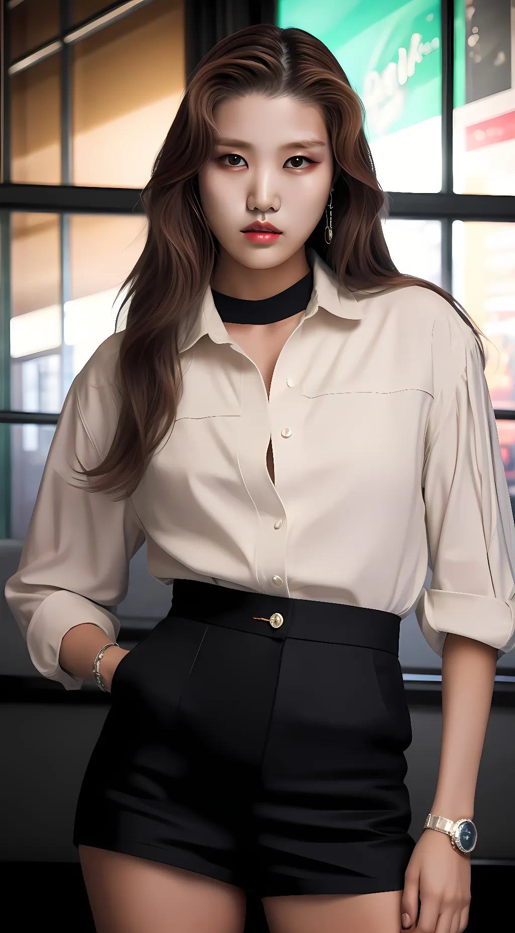 ai character: Scarlett^ background