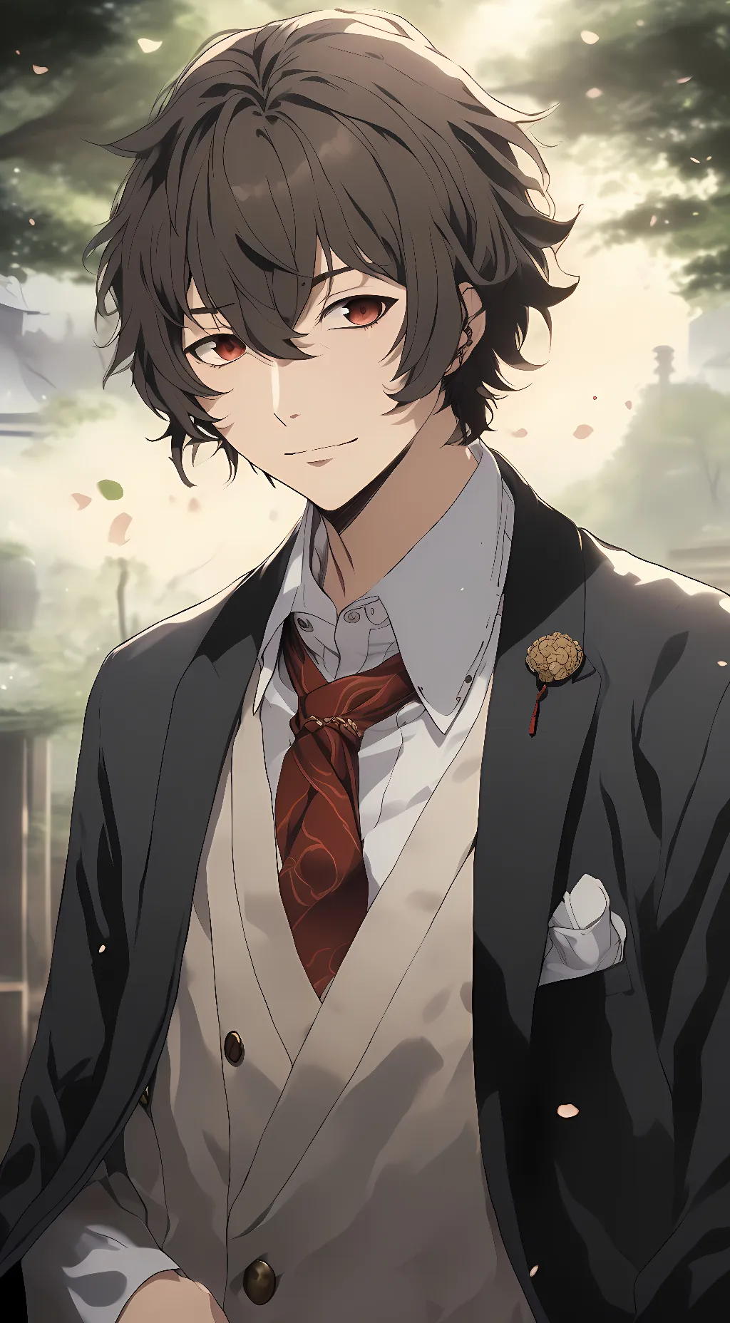 ai character: Dazai Osamu background