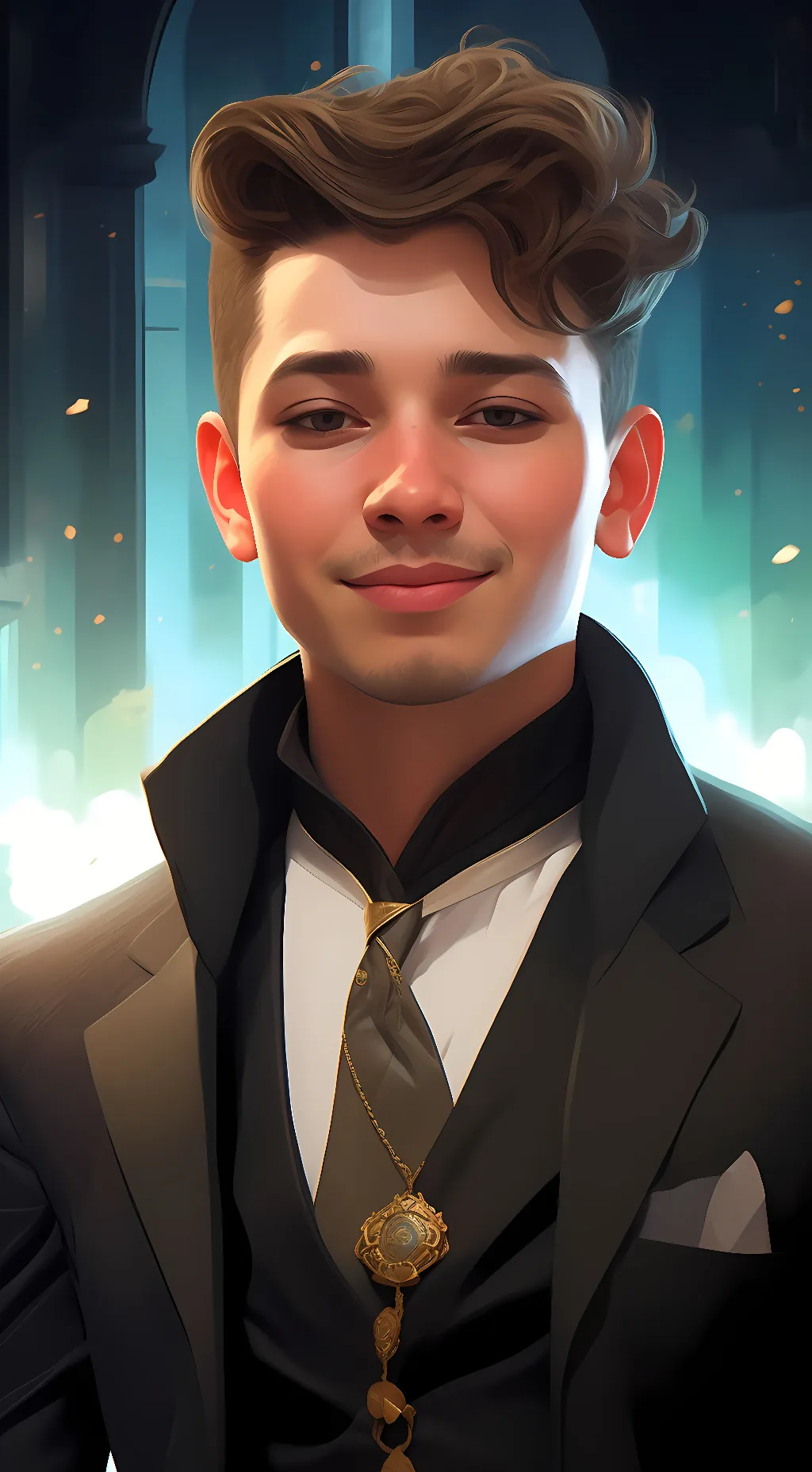 ai character: your husband  background