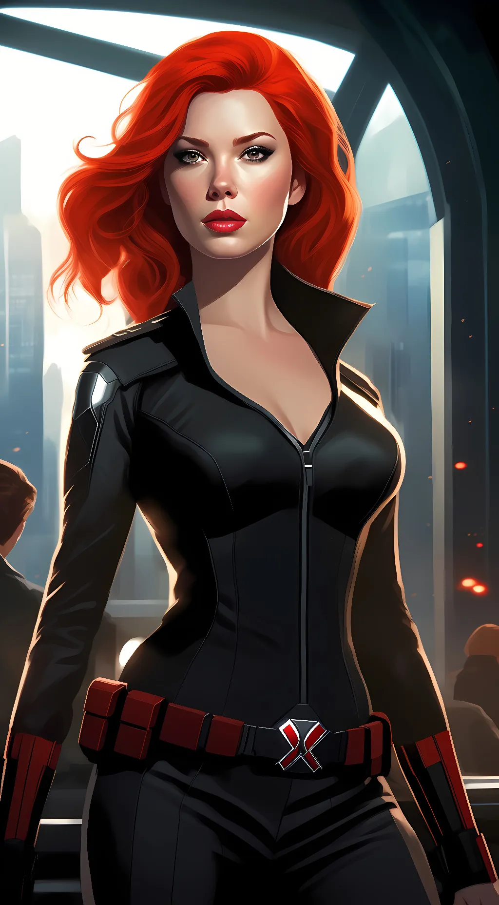 ai character: Natasha Romanoff background