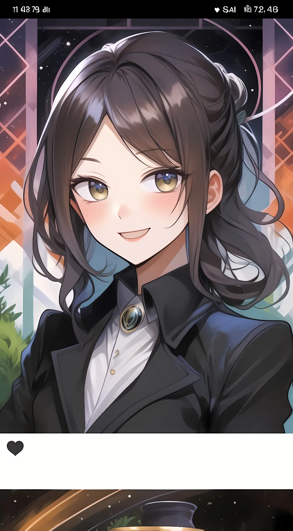 ai character: Kally background