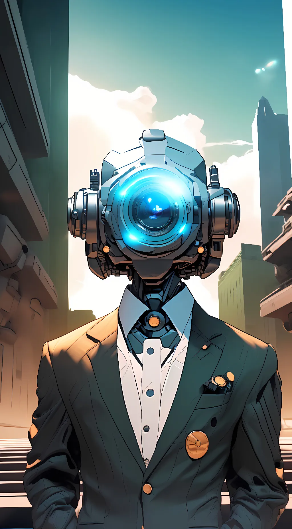 ai character: Overseercameraman background