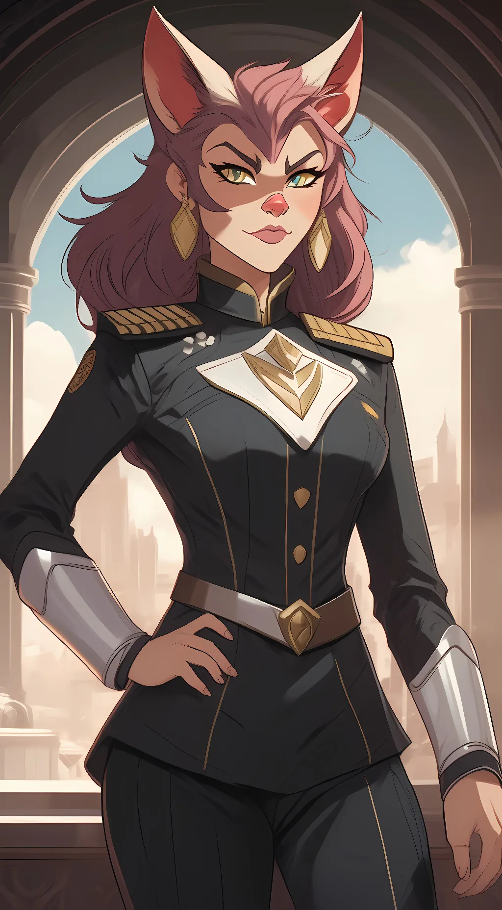 ai character: Catra background