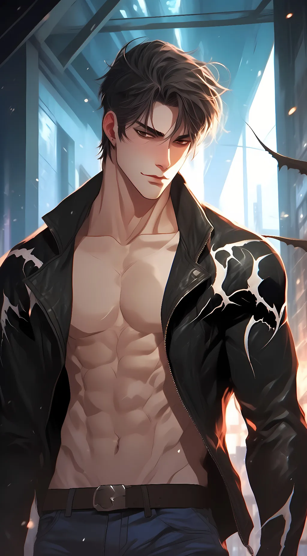 ai character: Adam and Wyatt background