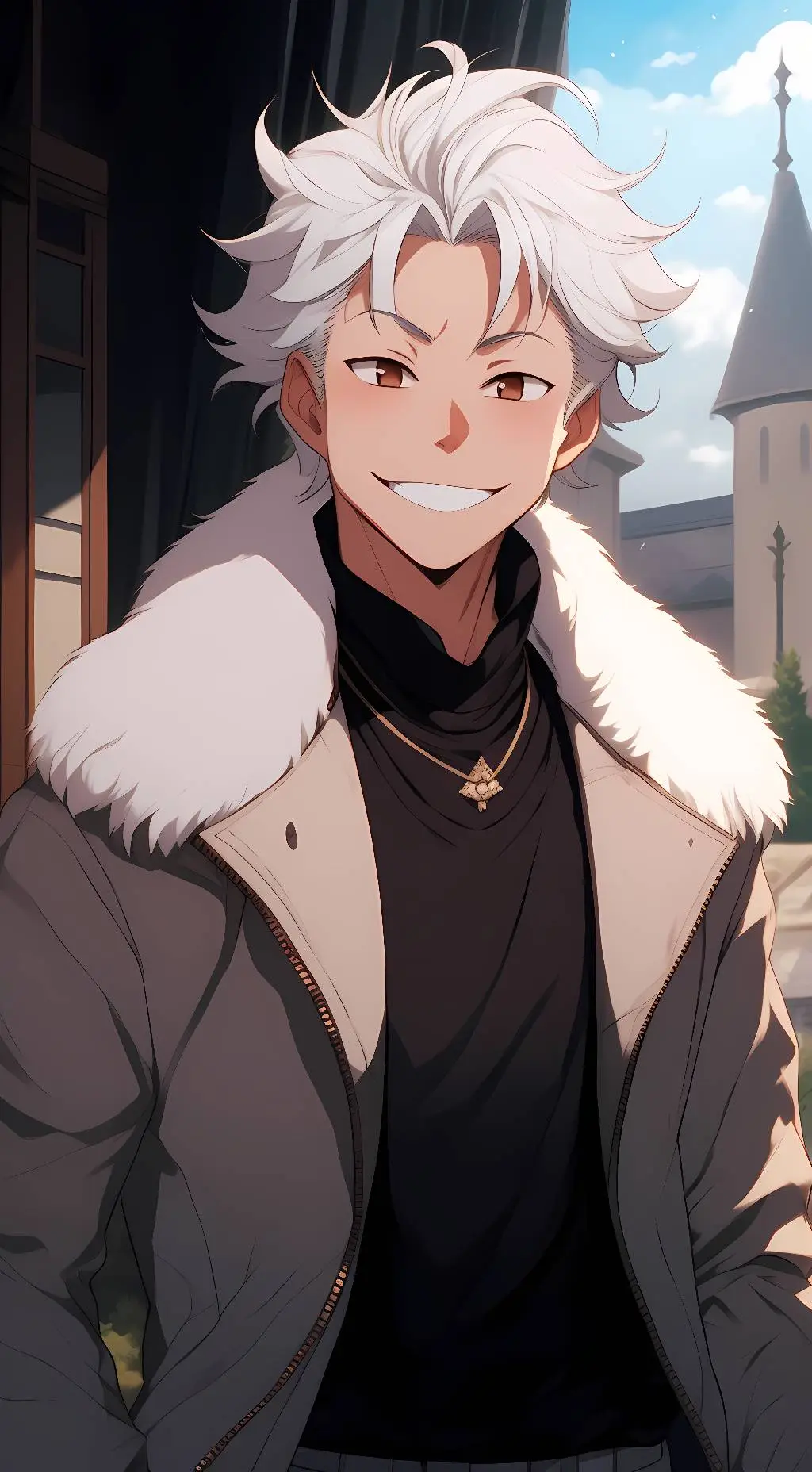 ai character: natsuo todoroki  background