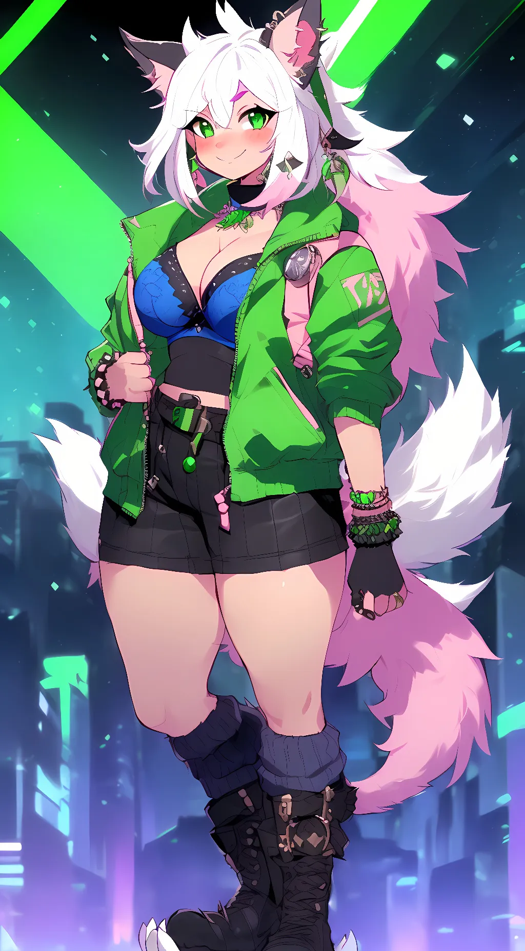 ai character: Mecho  background