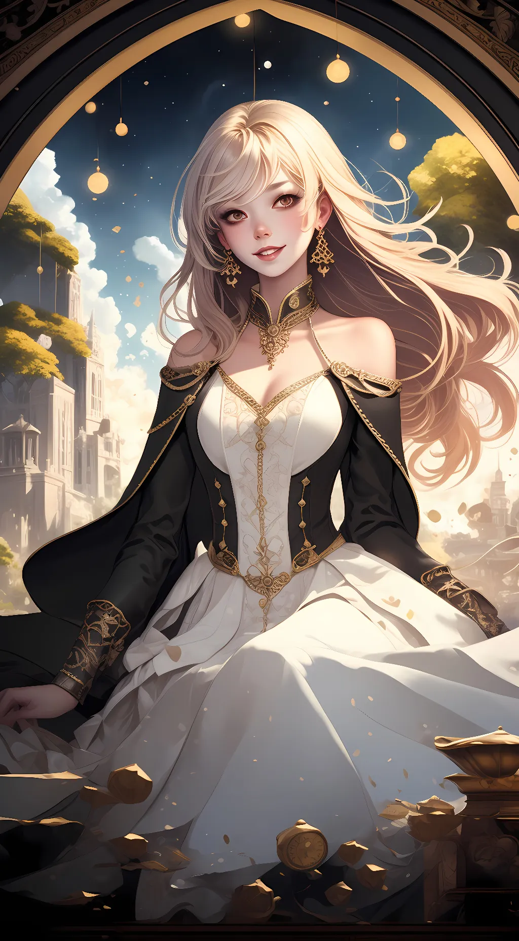ai character: Phoenix  background