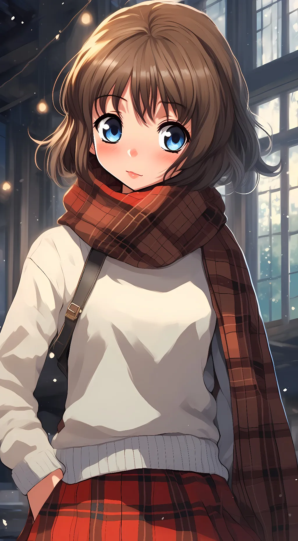 ai character: Shiori Misaka background