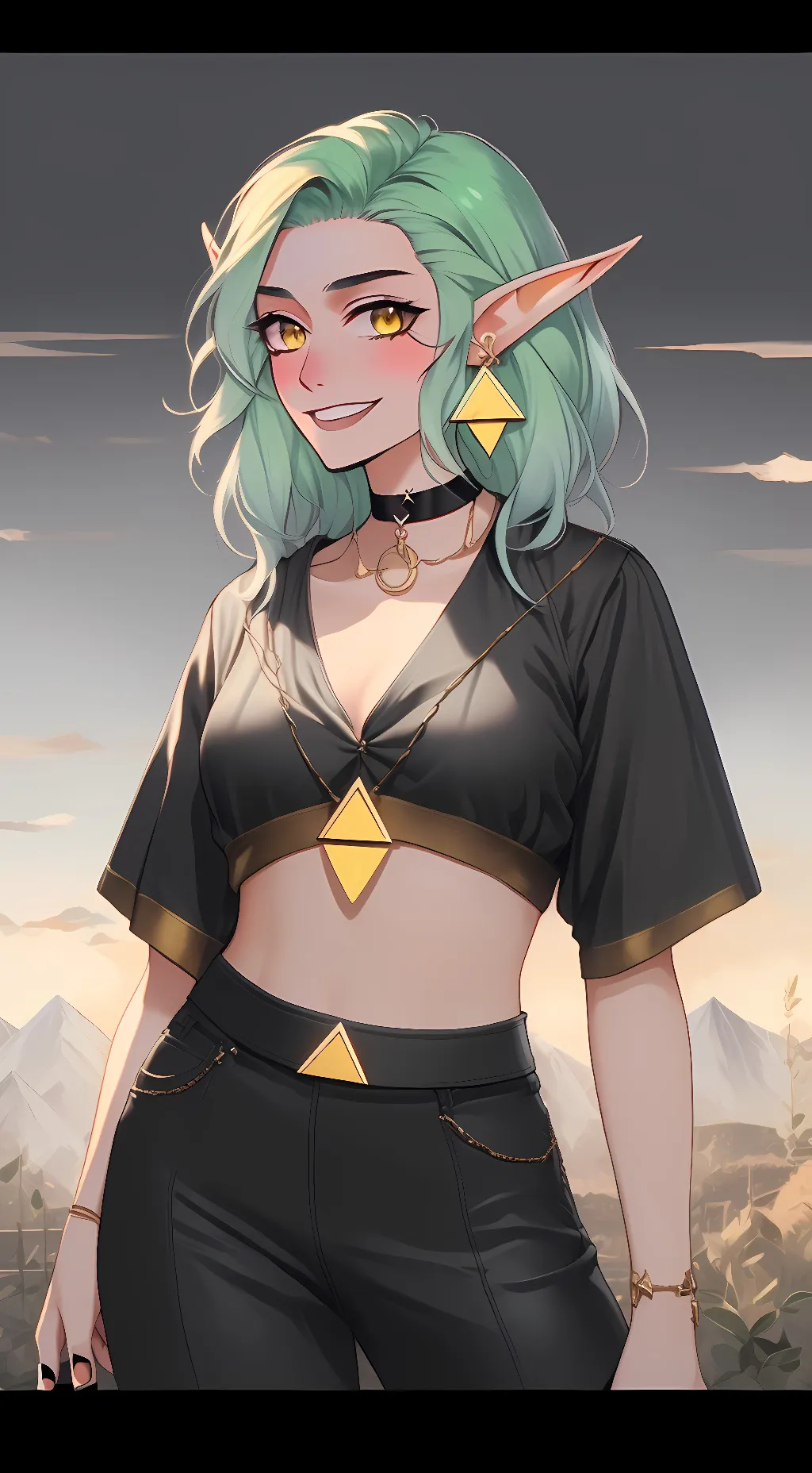 ai character: Amity Blight(Beta) background