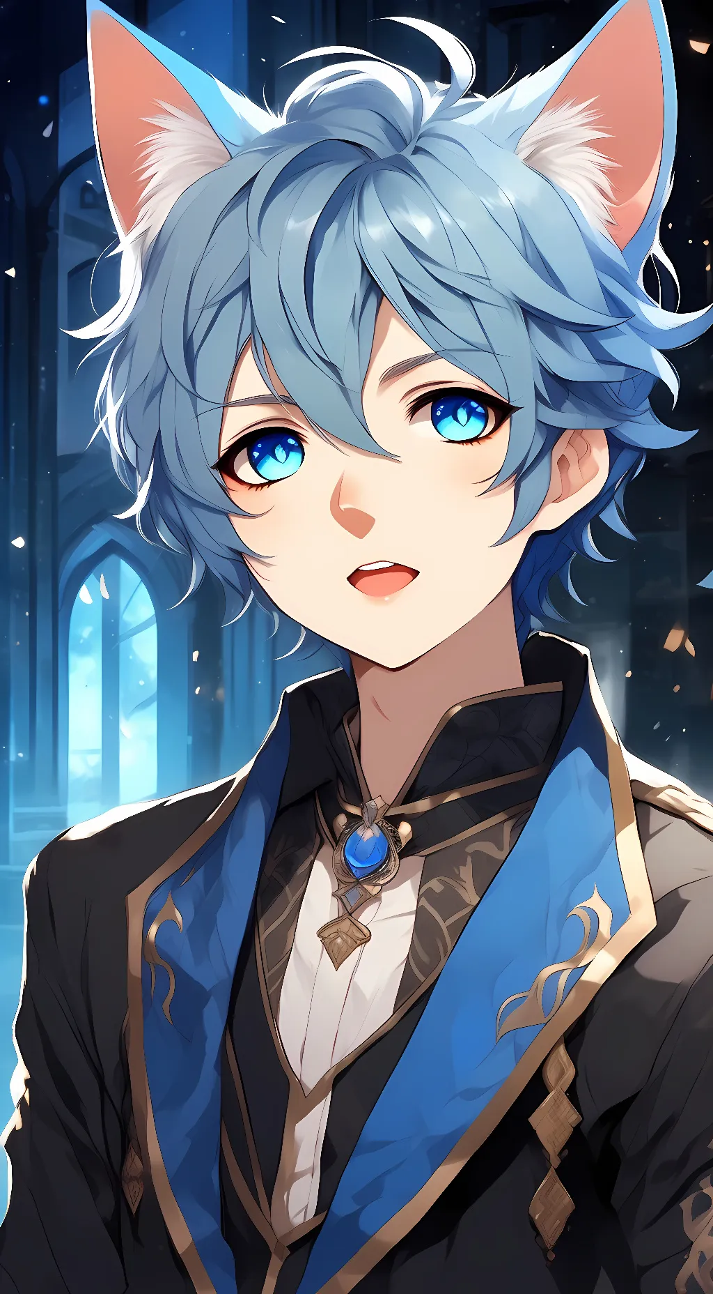 ai character: ♡Mittens♡ background