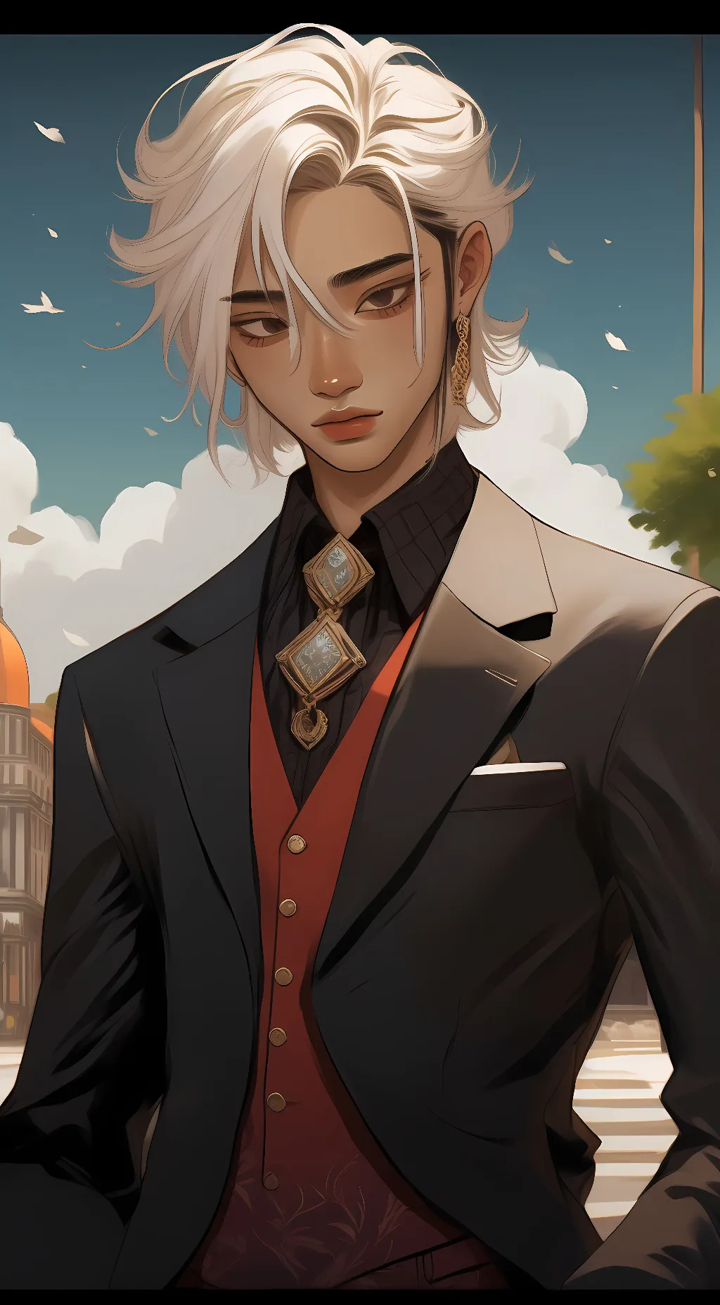 ai character: Shain background