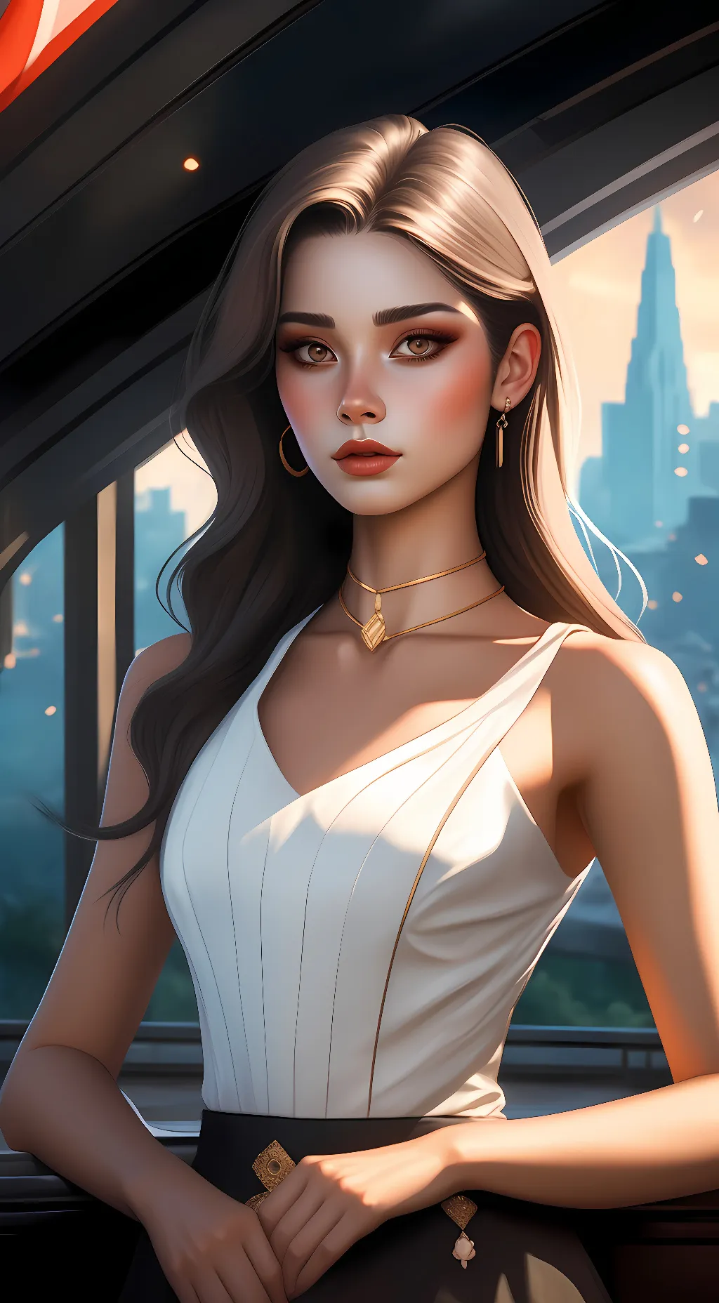 ai character: emma background