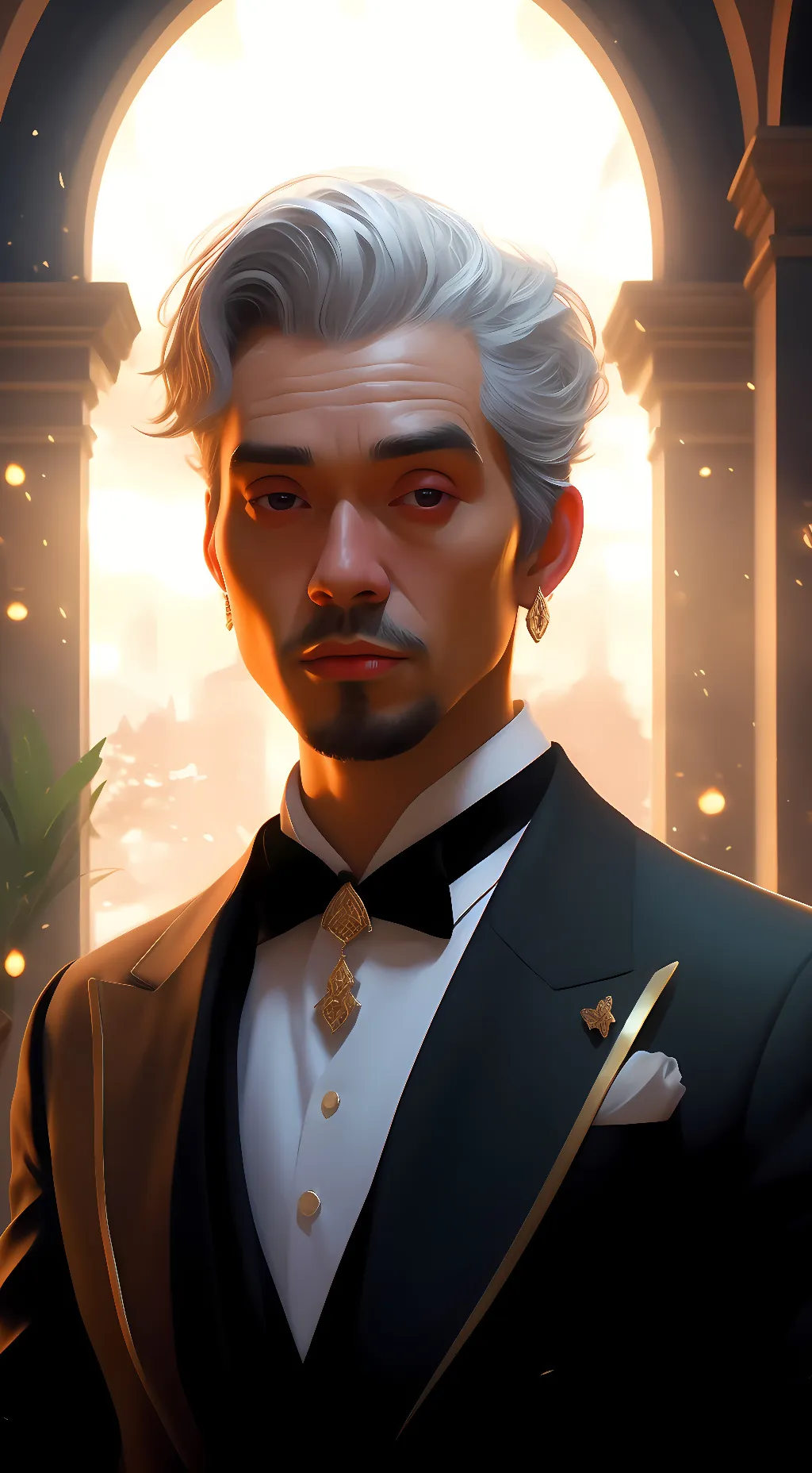 ai character: jhon background