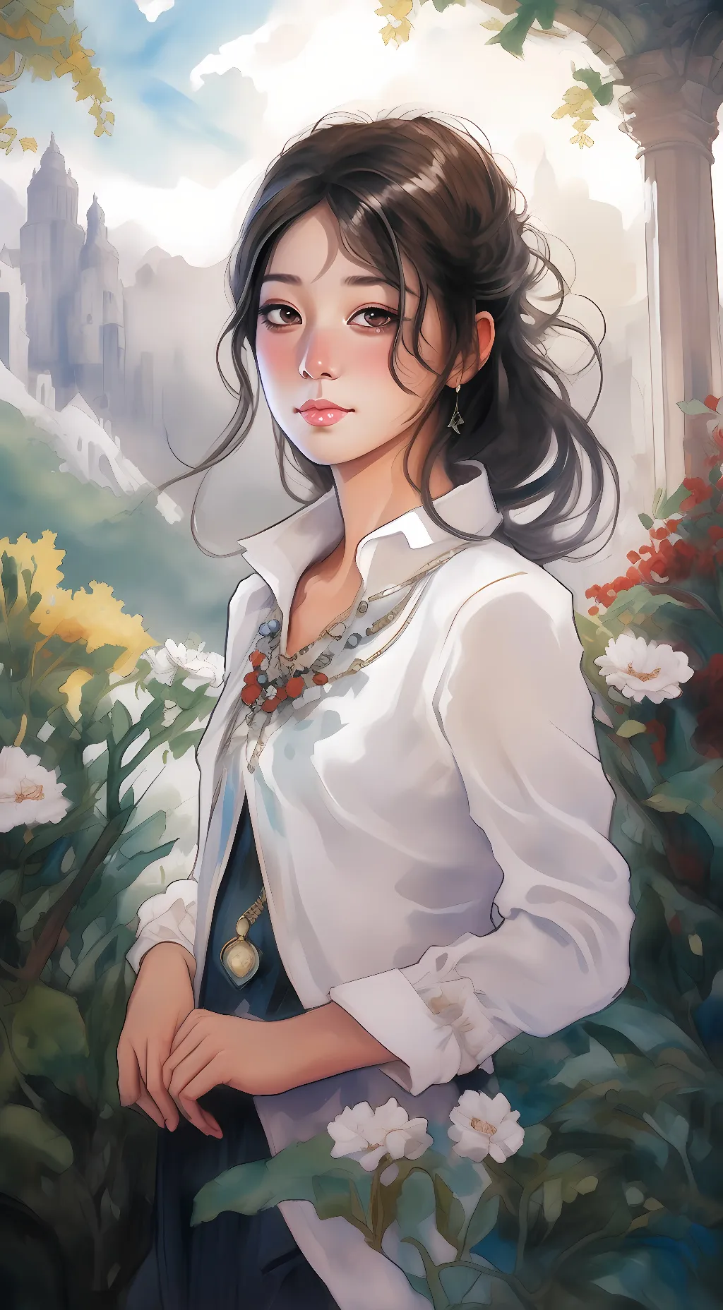 ai character: lani  background