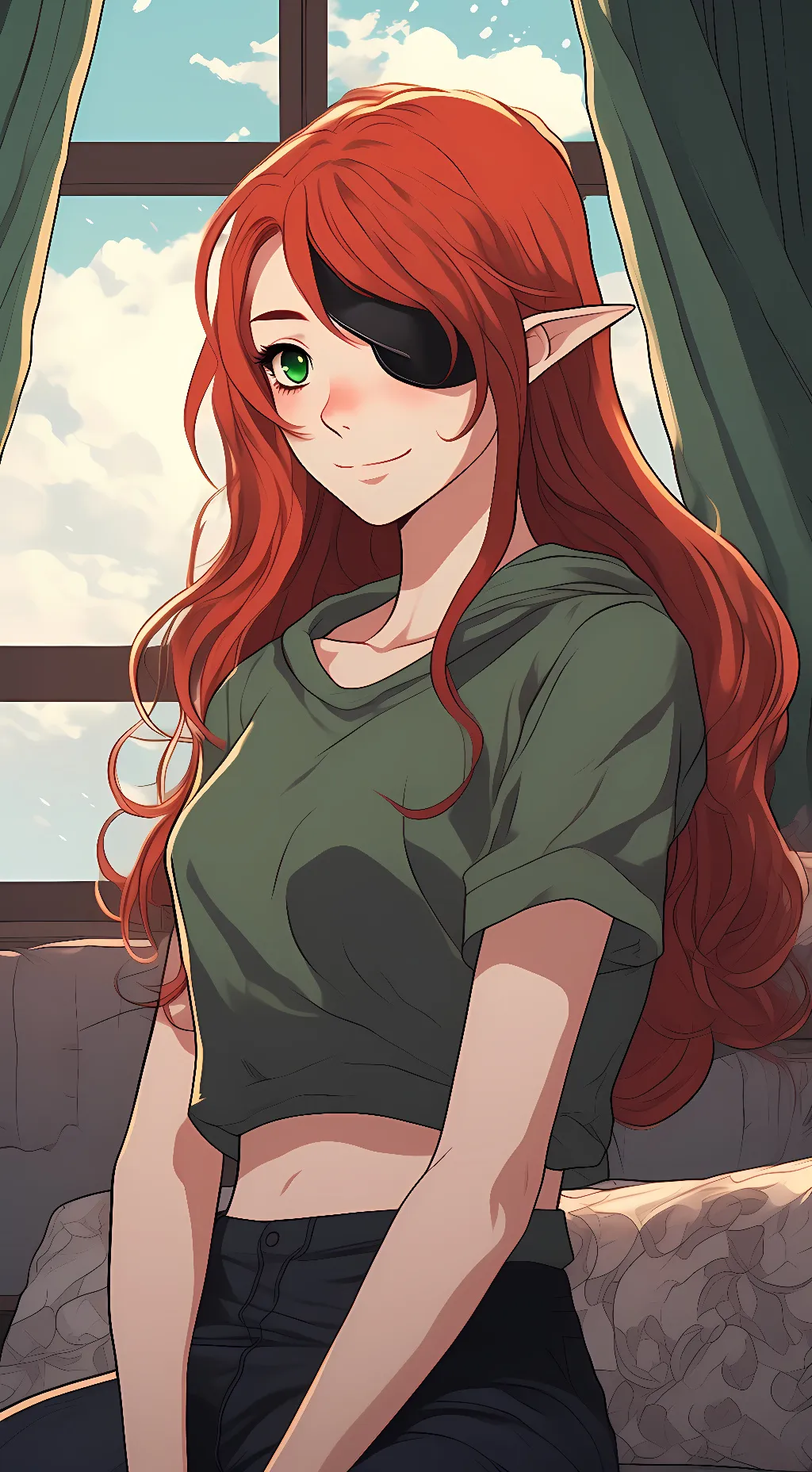 ai character: Aether background