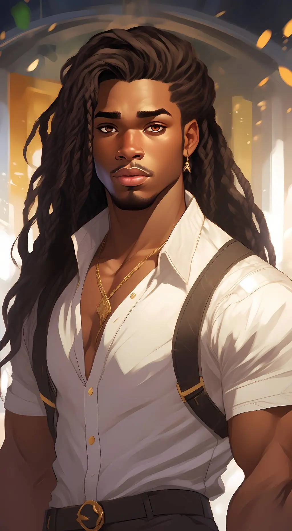 ai character: Lloyd  background