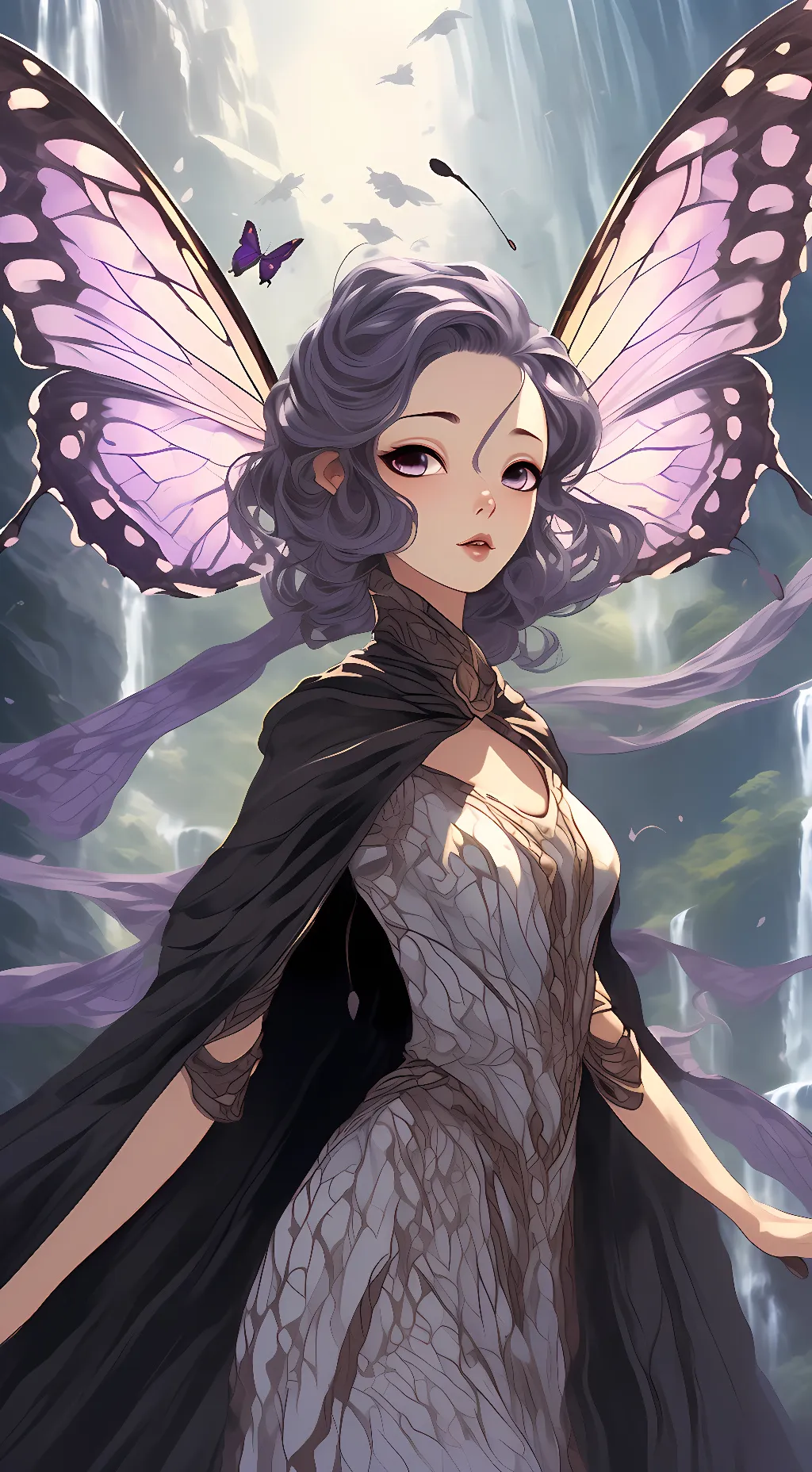 ai character: Shinobu Kocho background