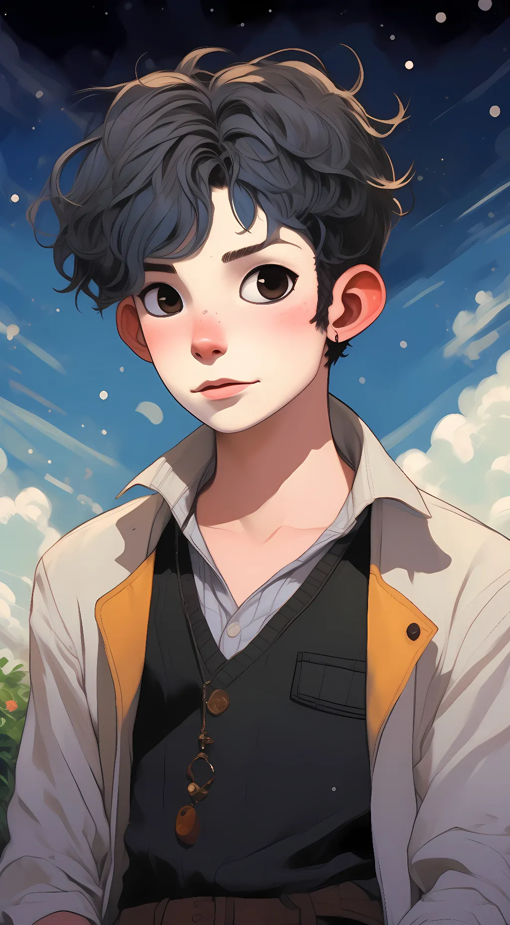 ai character: Sal fisher  background