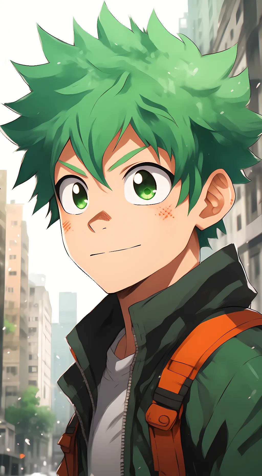 ai character: deku background