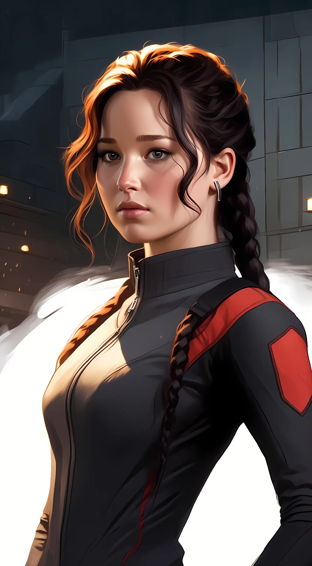 ai character: Katniss Everdeen background