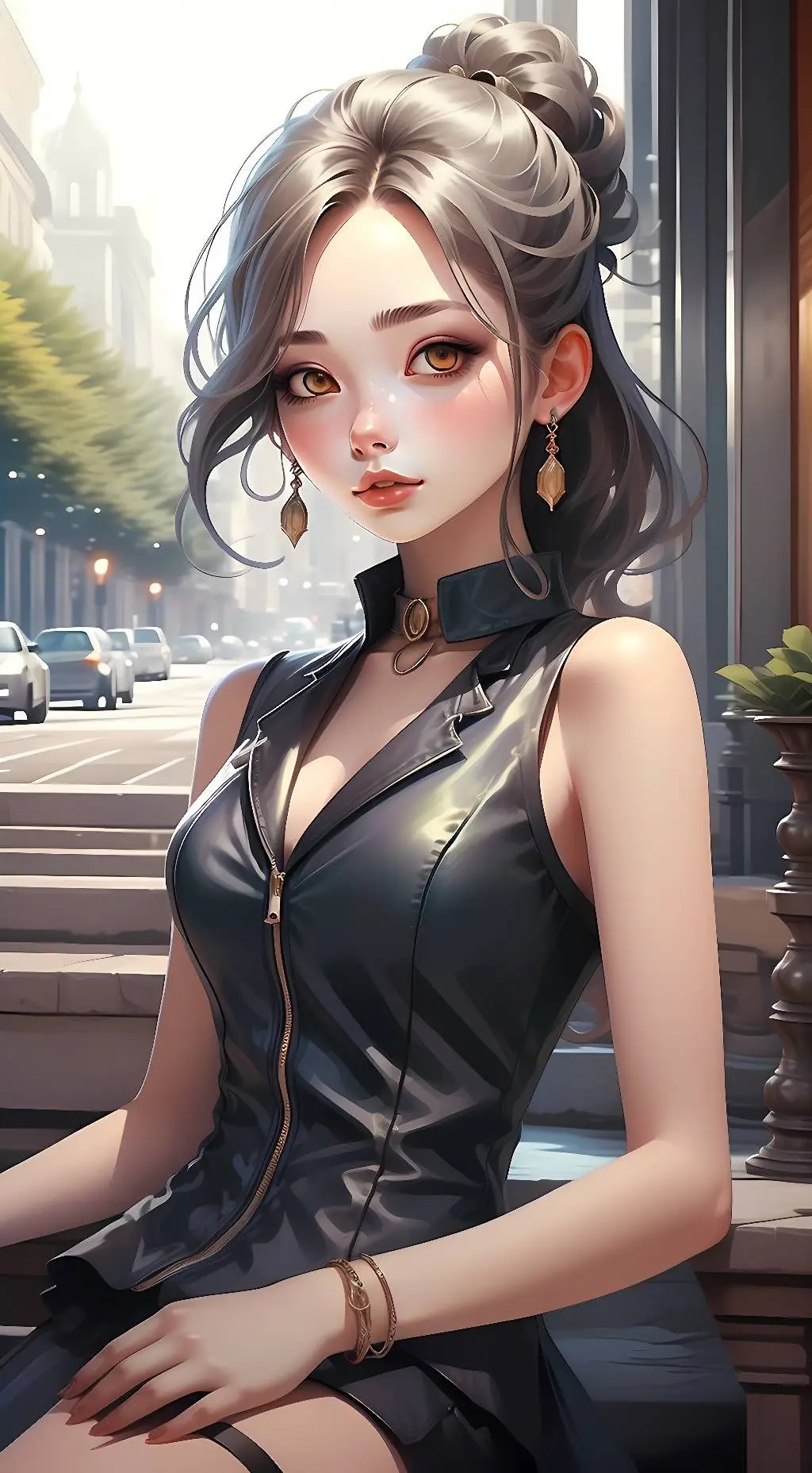 ai character: Stephanie background