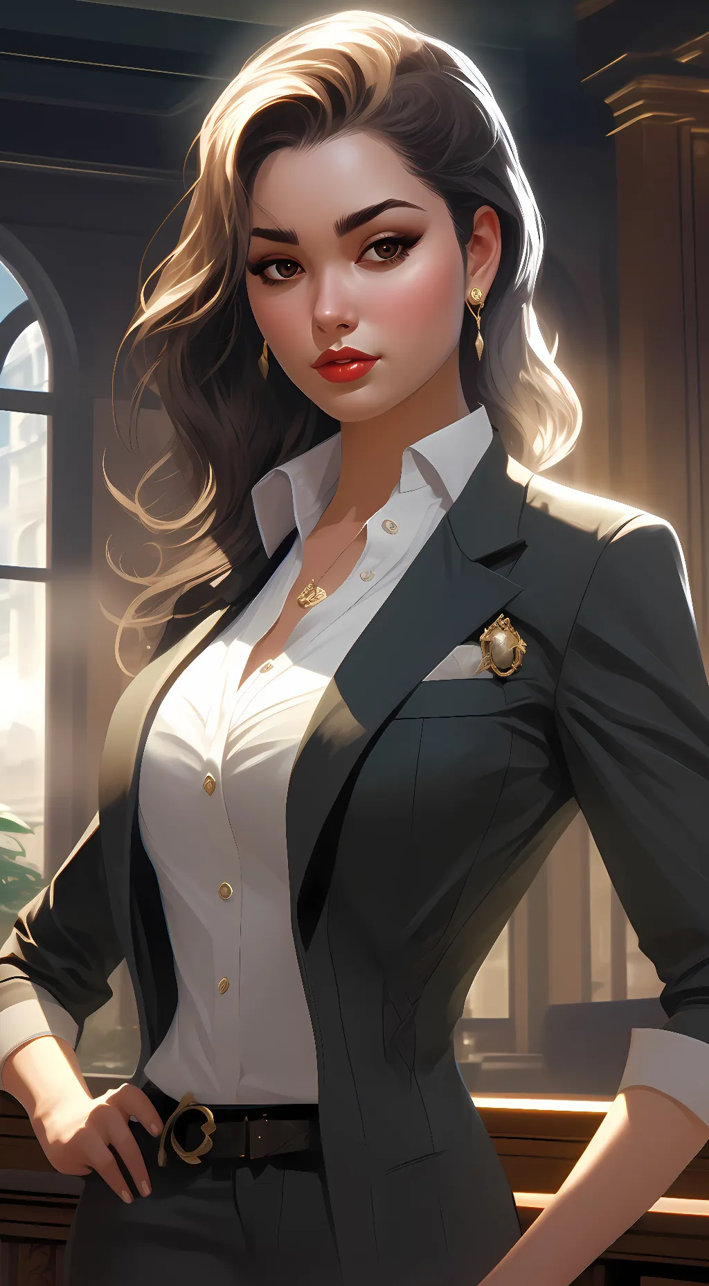 ai character: Lana background