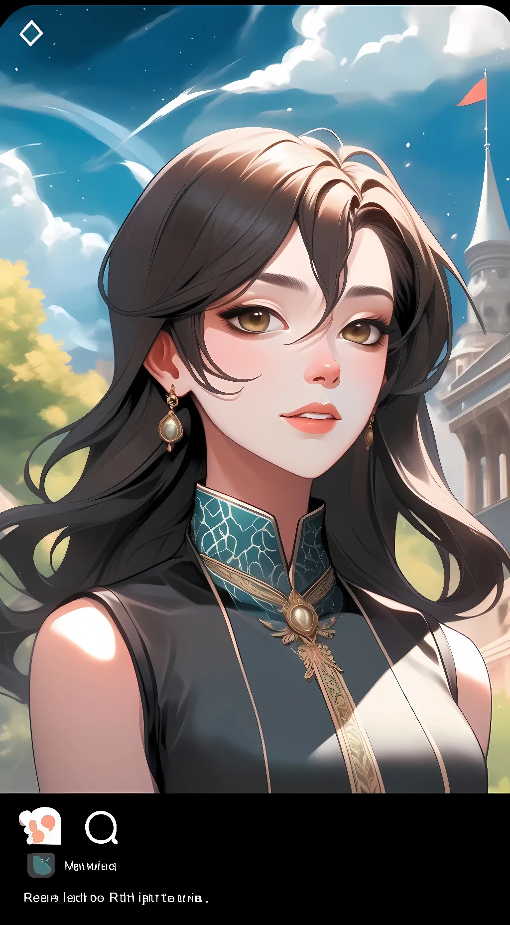 ai character: kumi background