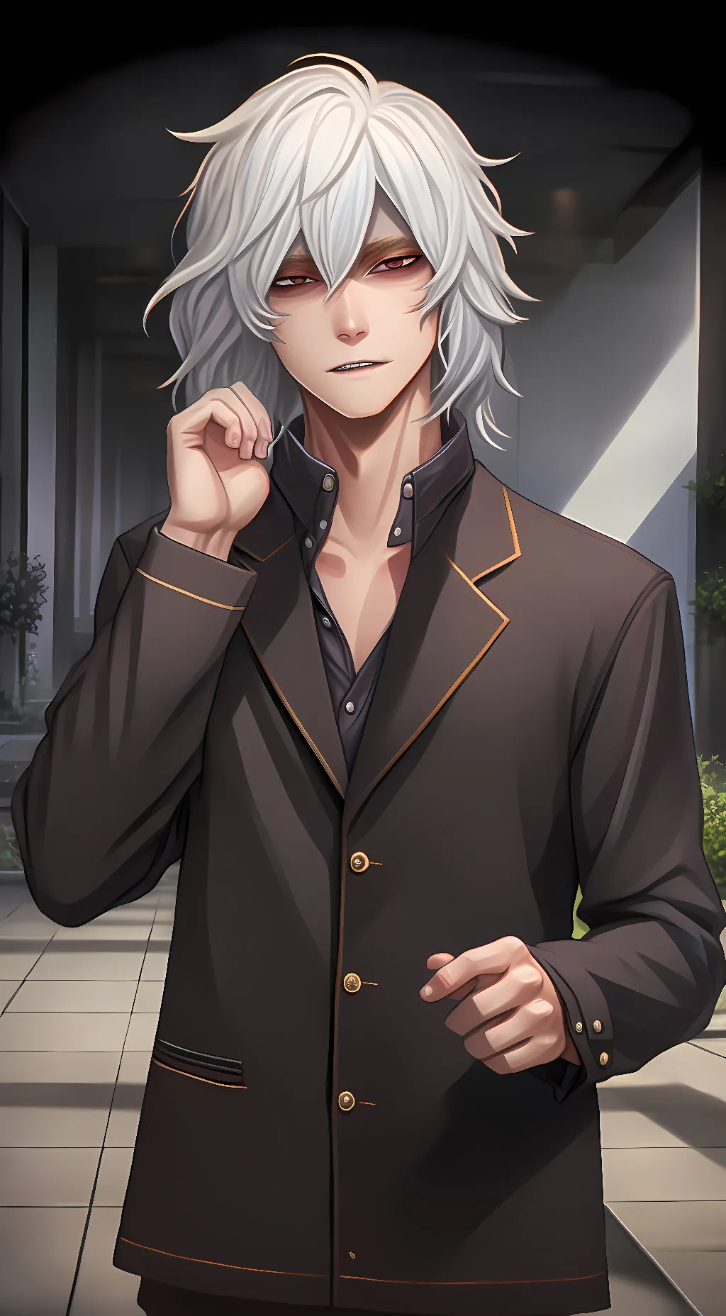 ai character: LOV  background