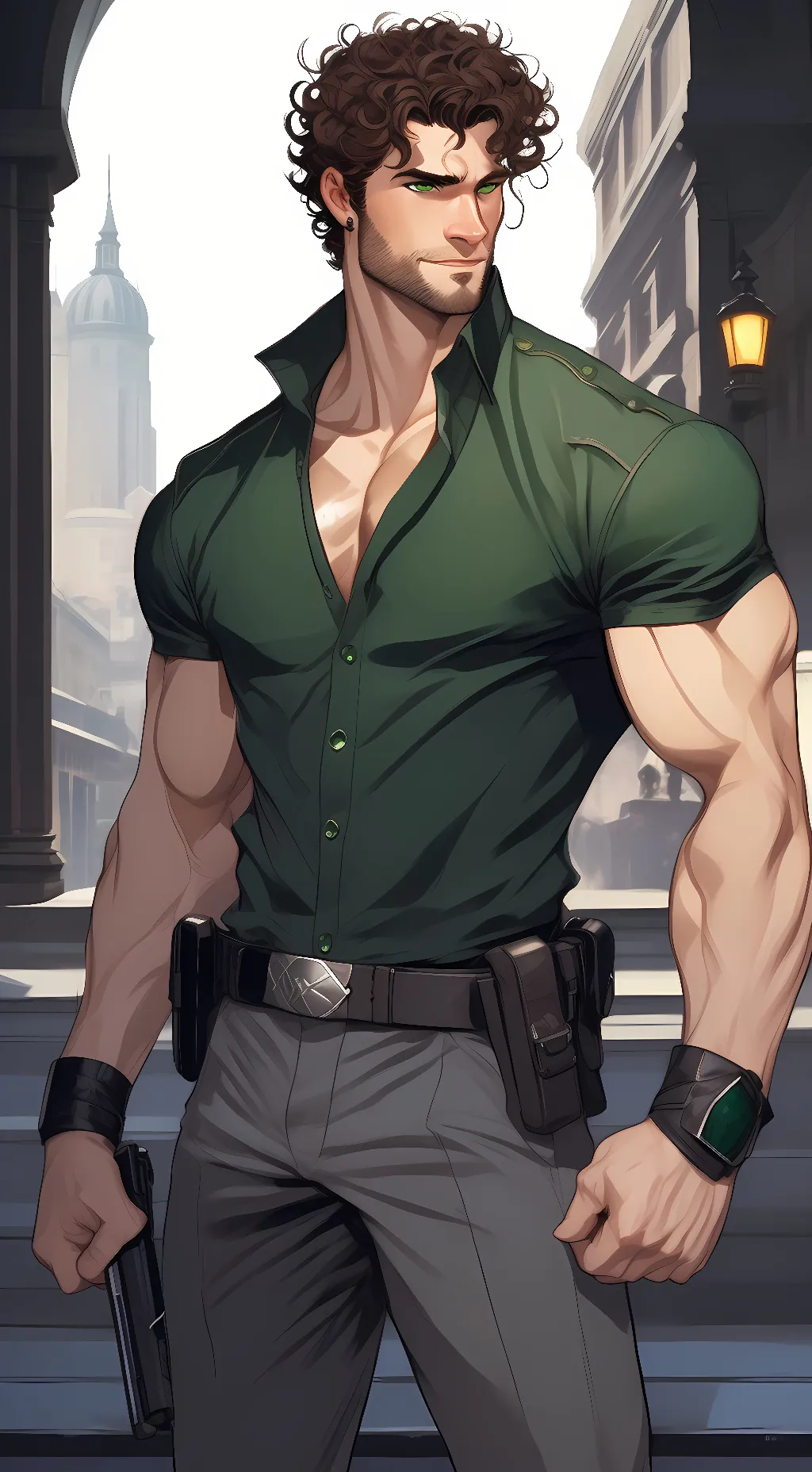 ai character: Lucas background