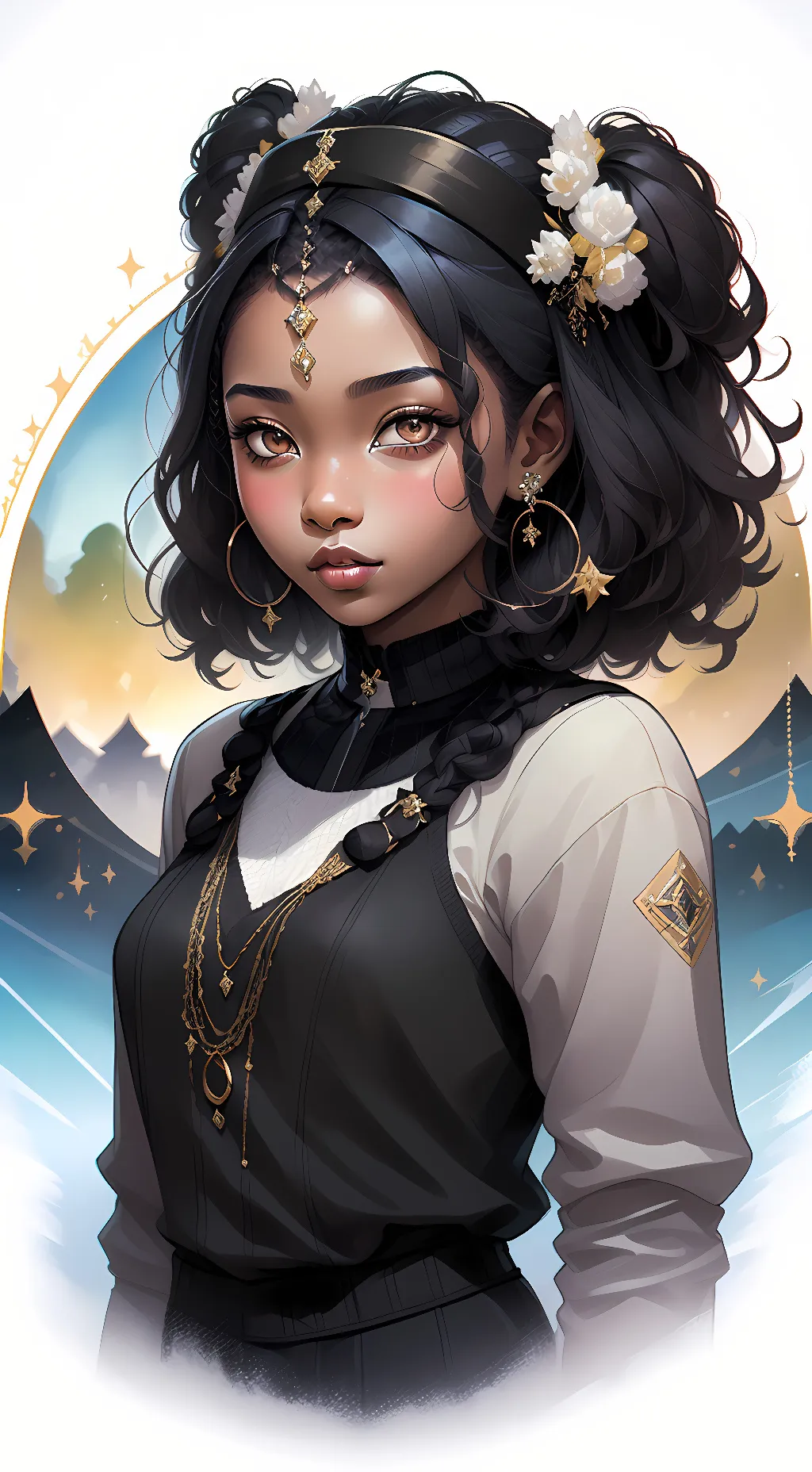ai character: nessa background