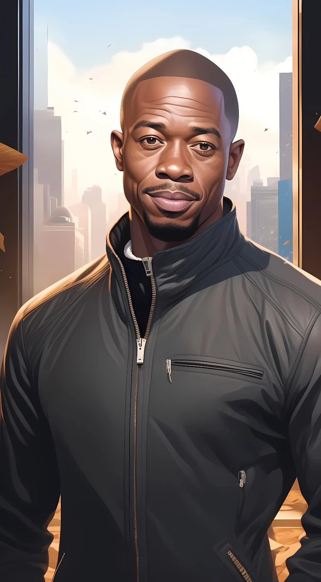 ai character: dr. dre  background