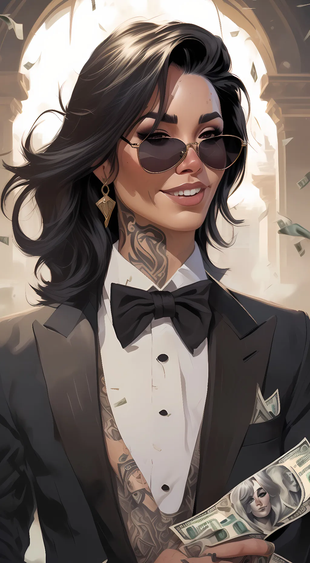 ai character: Pope background