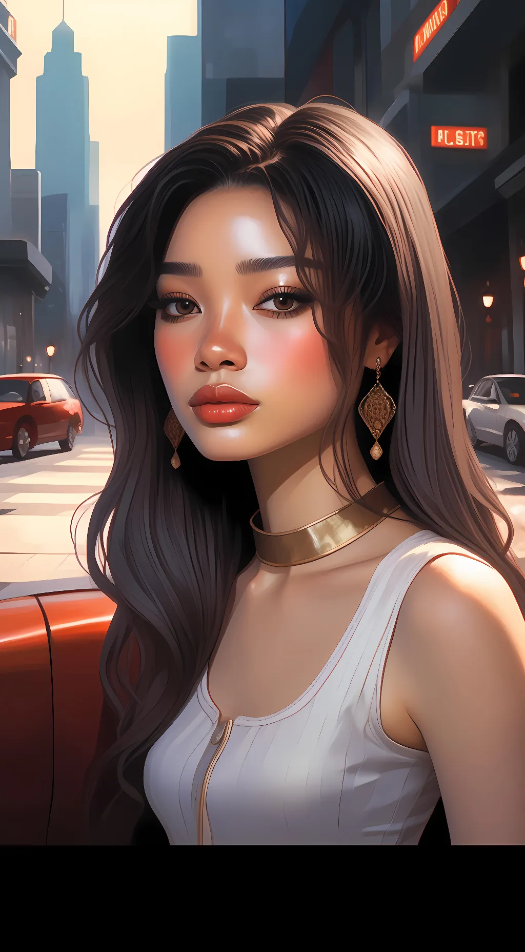 ai character: Carly Anderson background