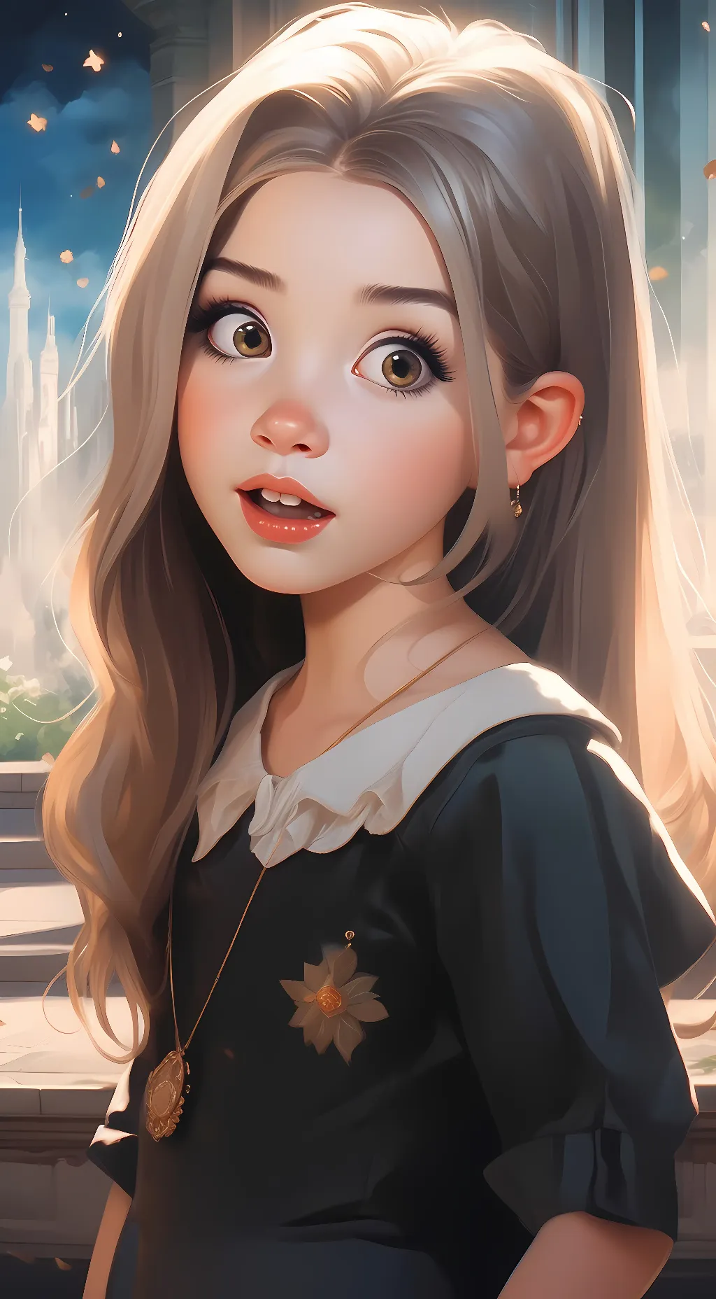 ai character: Tisha background