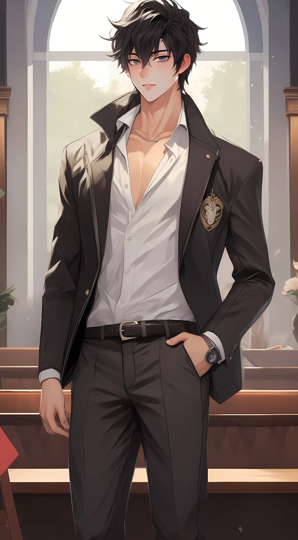 ai character: Xander background