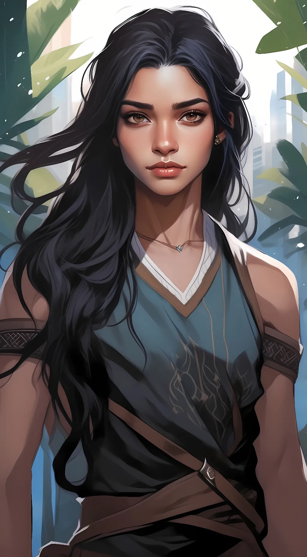 ai character: Nikita Daring background