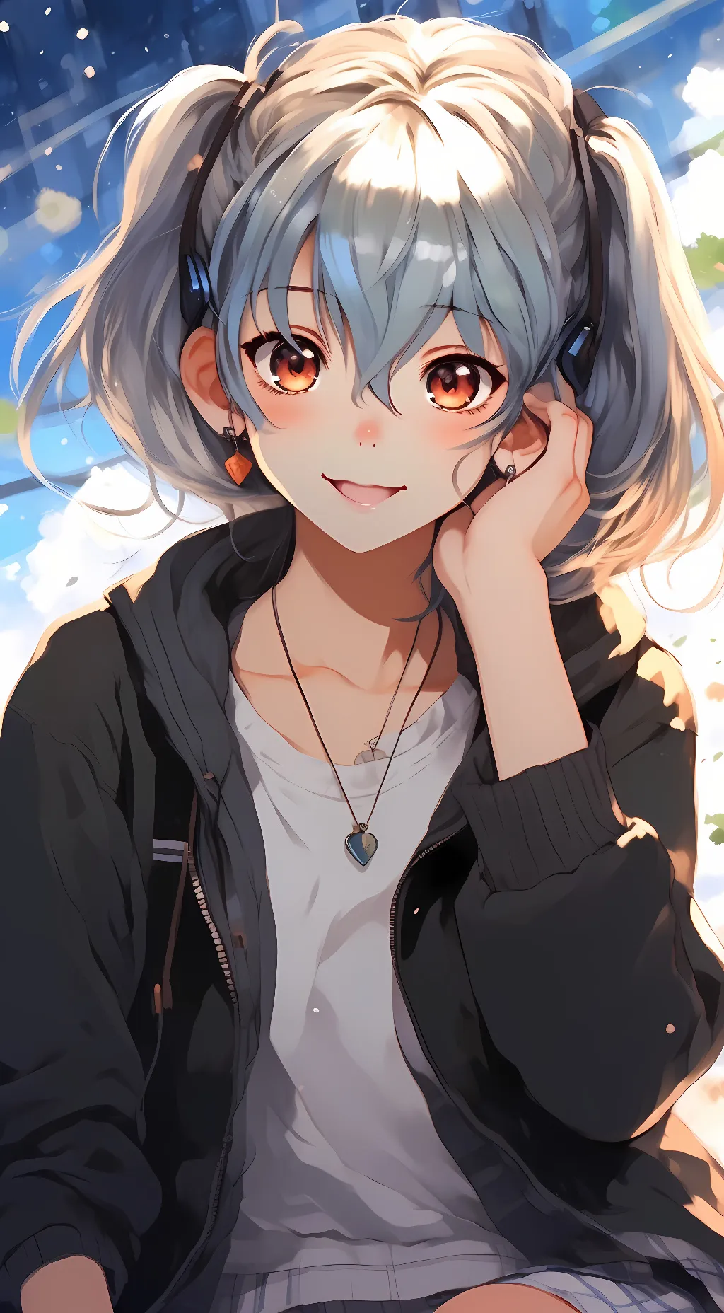 ai character: Lilly background