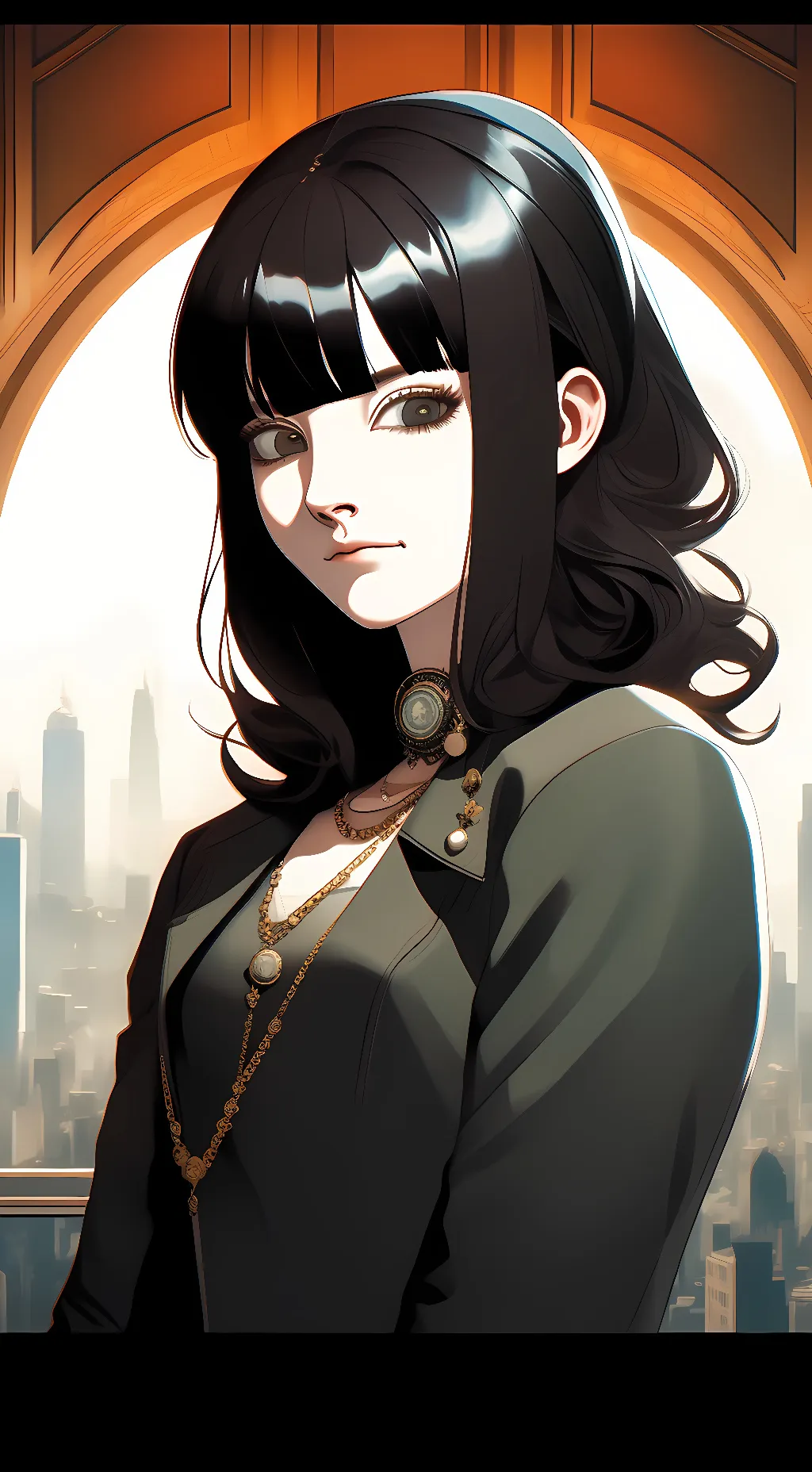 ai character: kataguri shino  background