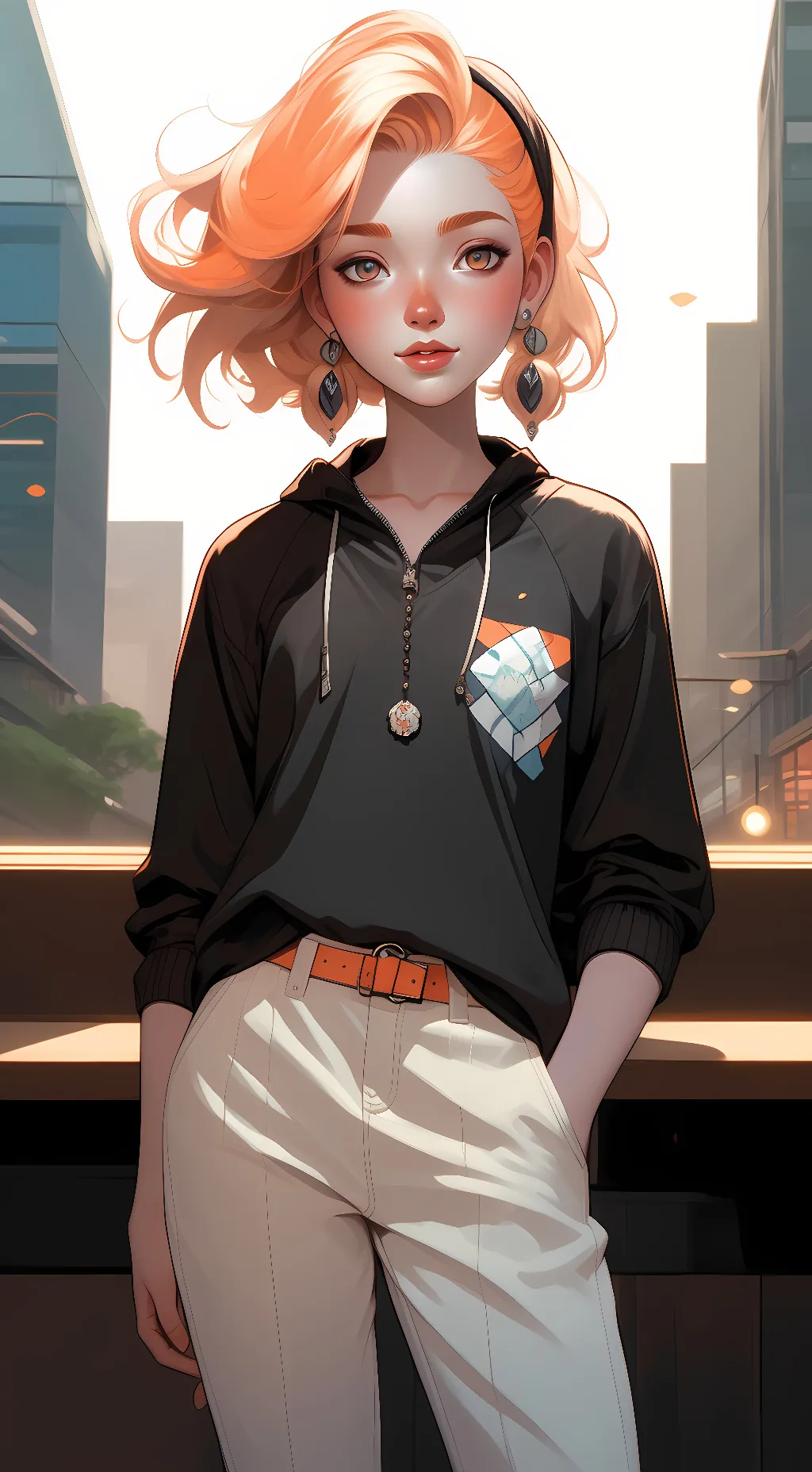 ai character: ice spice background