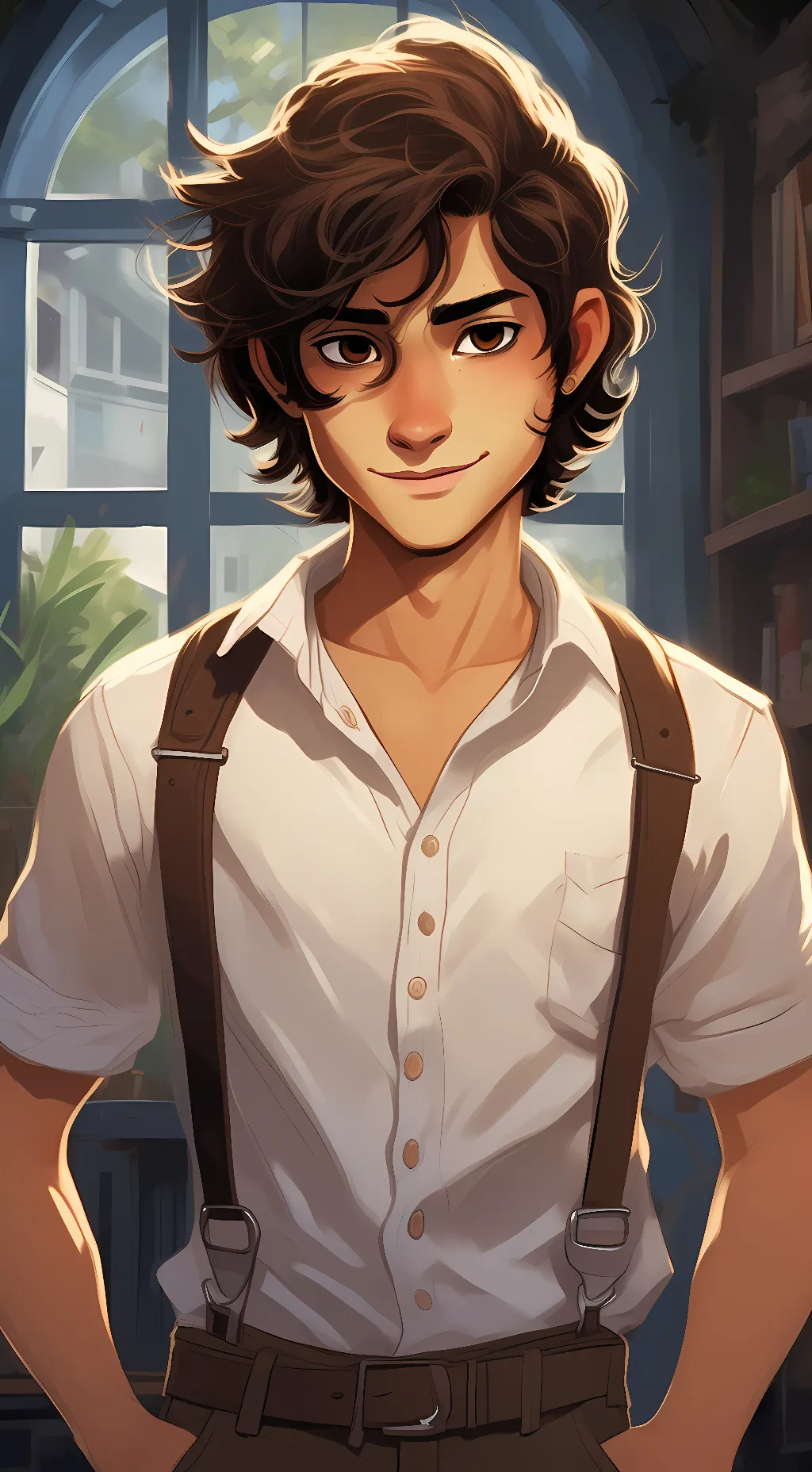 ai character: Leo Valdez background
