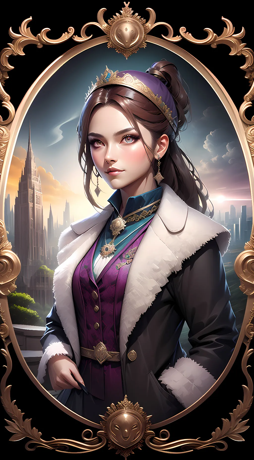 ai character: Ashley background