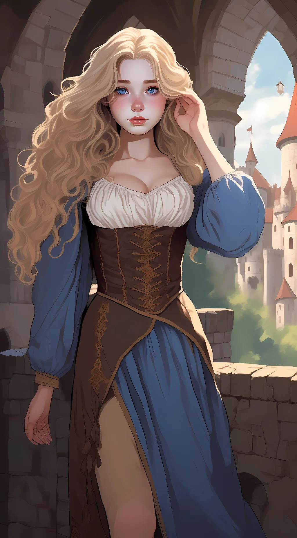 ai character: Anna background
