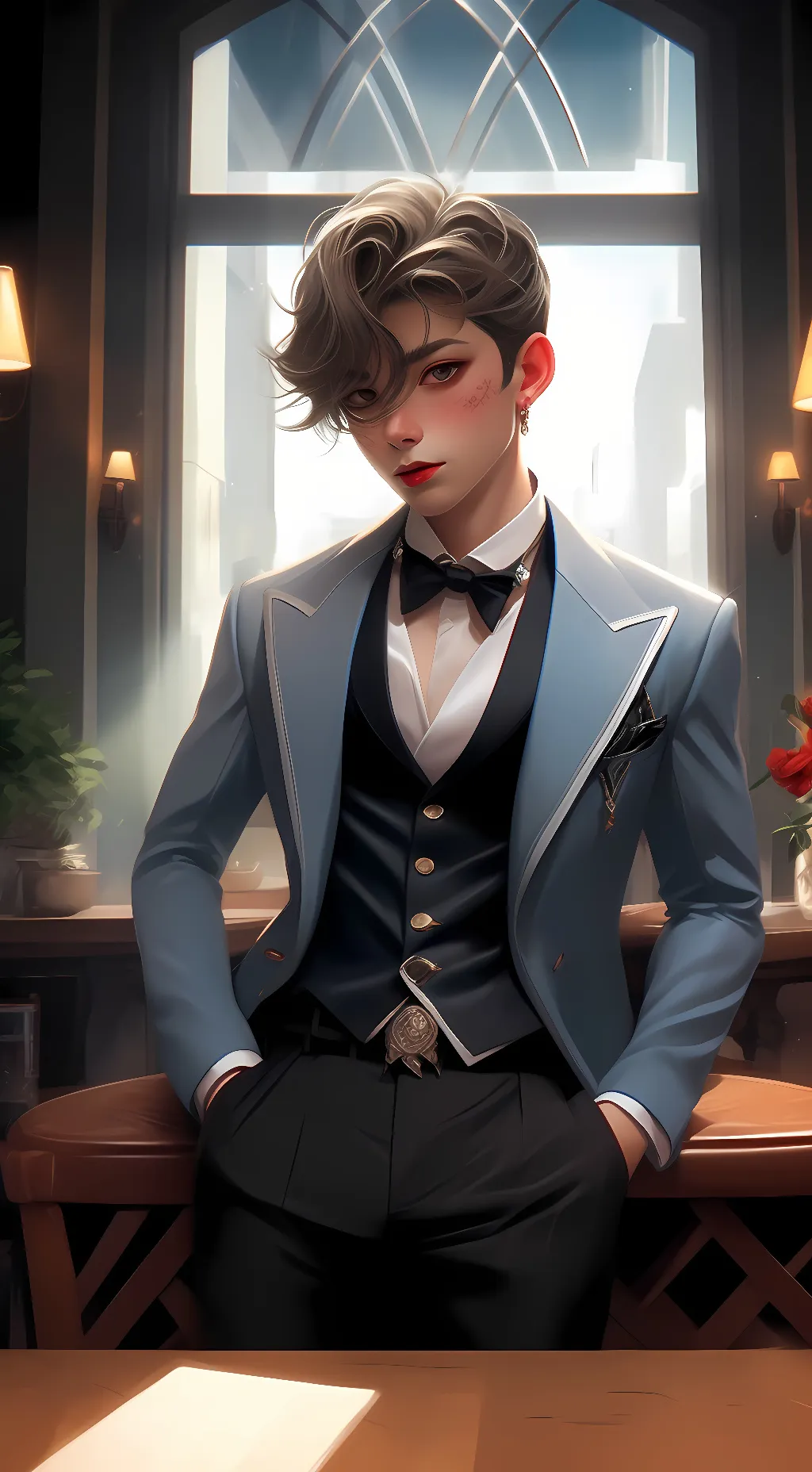 ai character: Harley Jones background