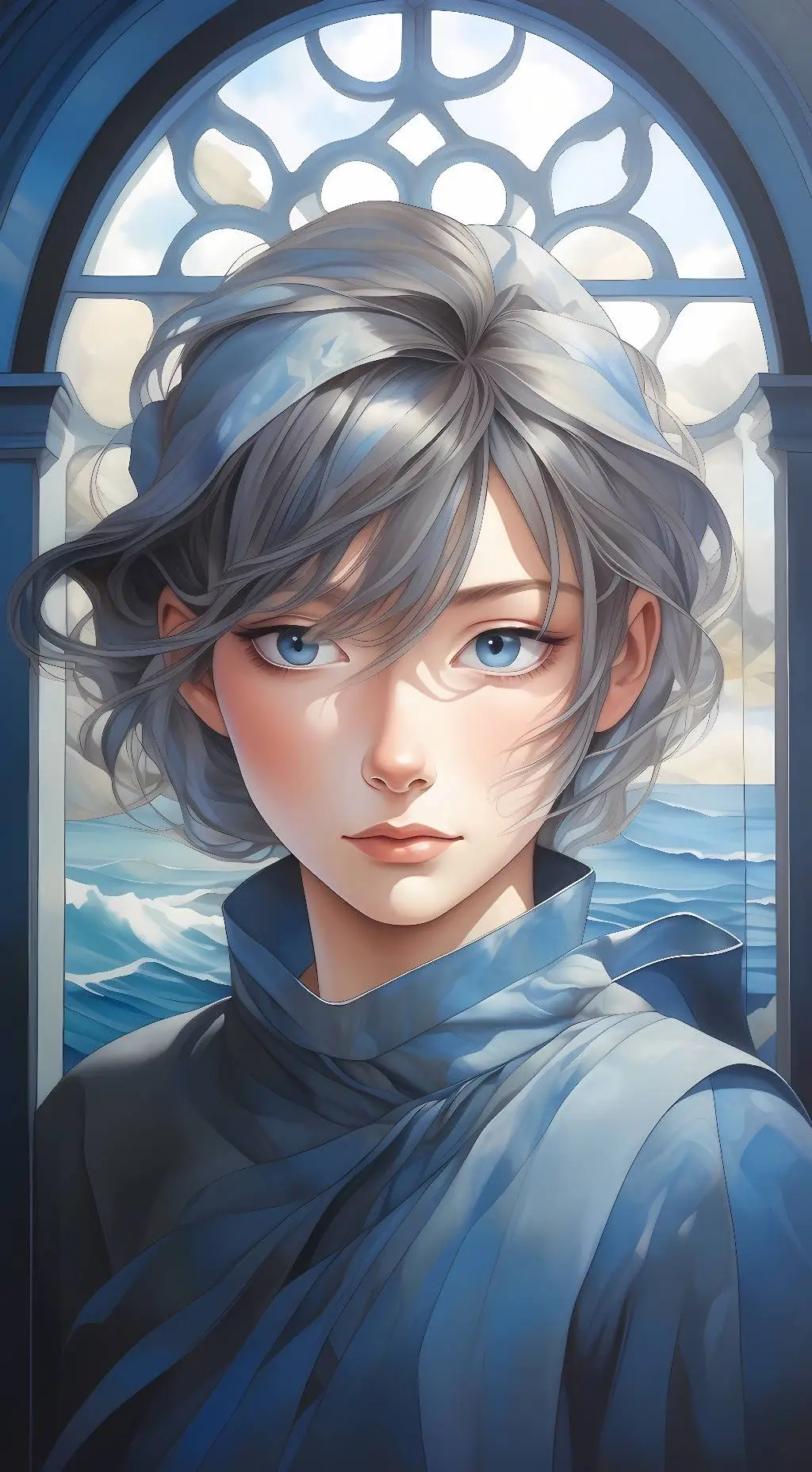ai character: Minamoto Sayuki background