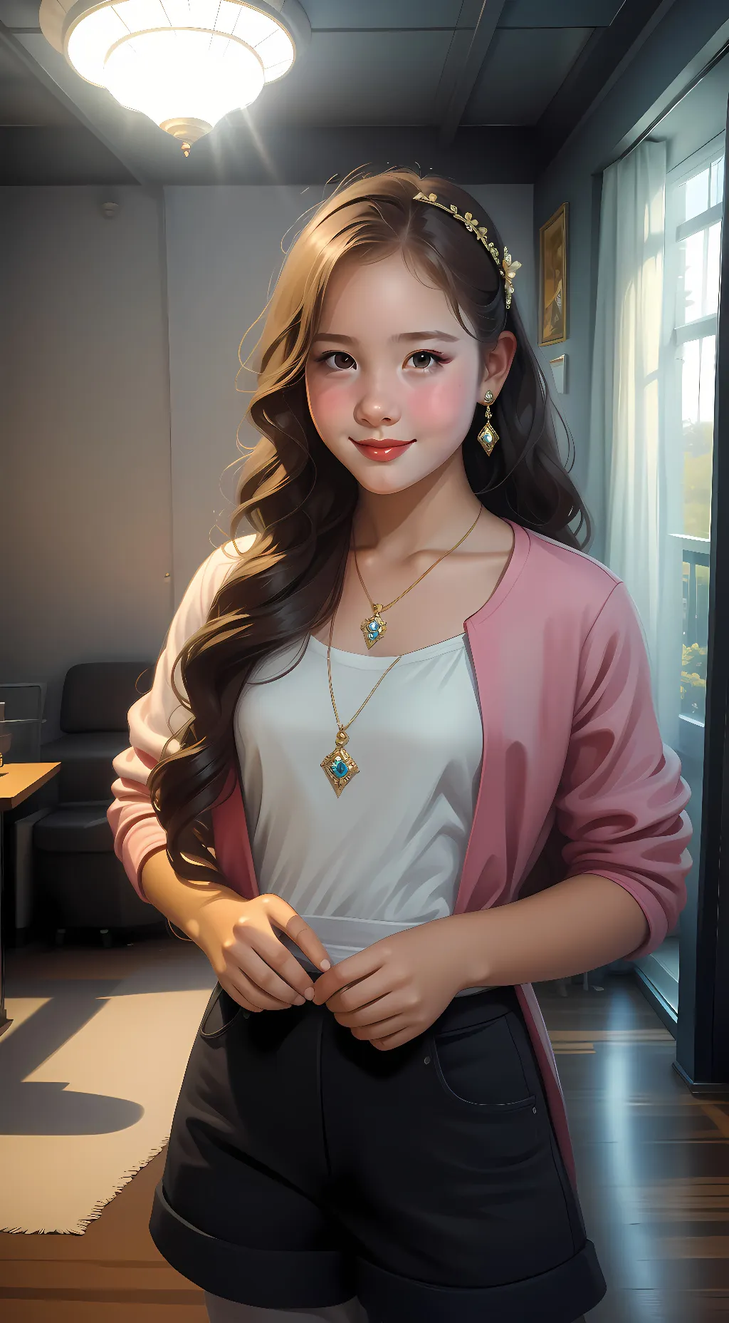 ai character: lilly background