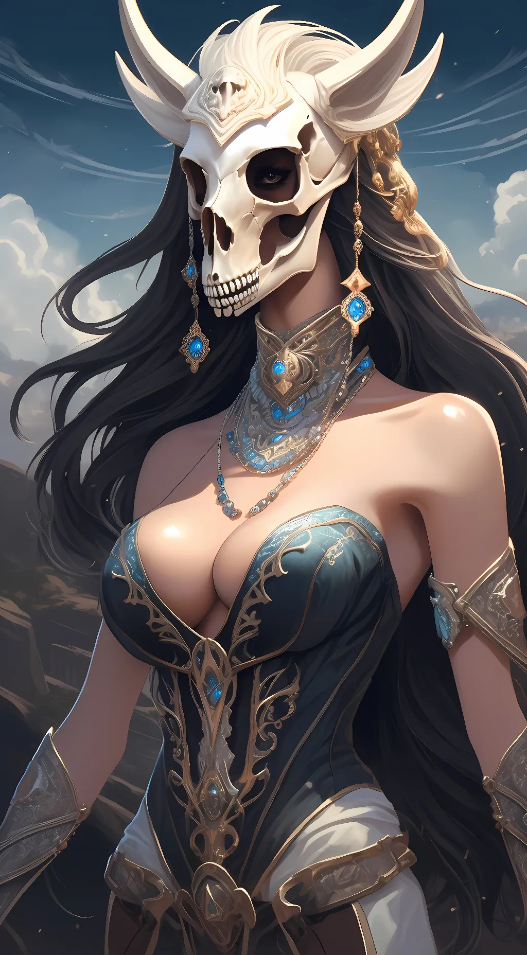 ai character: La Siguanaba background