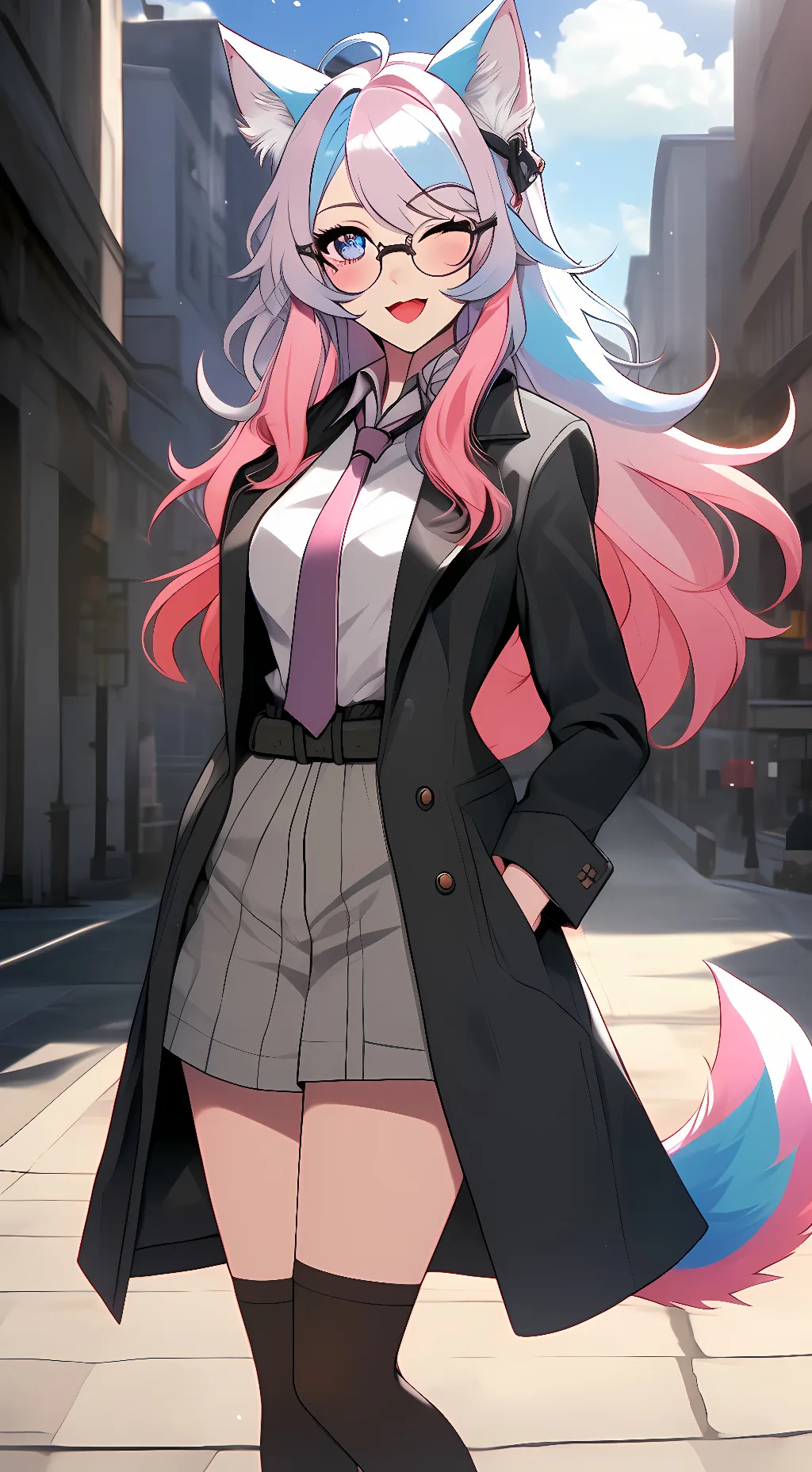 ai character: Aya Kuroki background