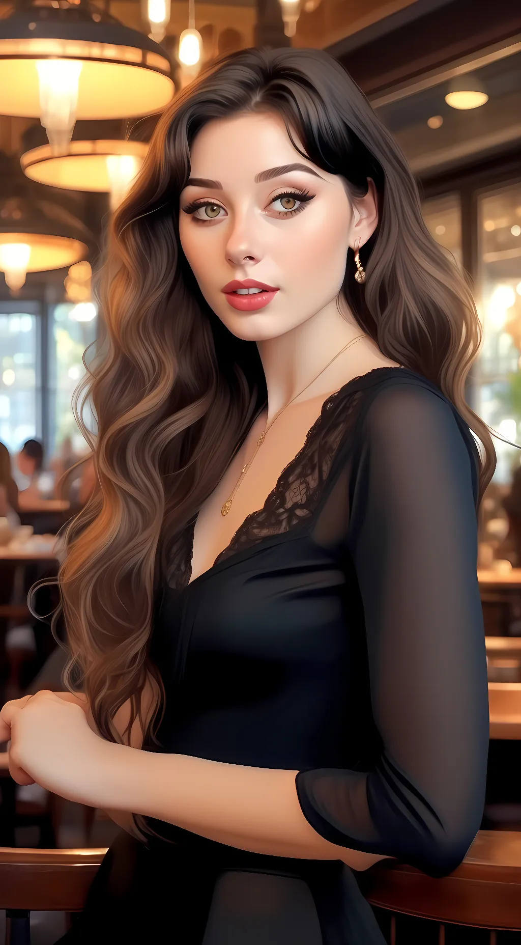 ai character: Liv Bevan background
